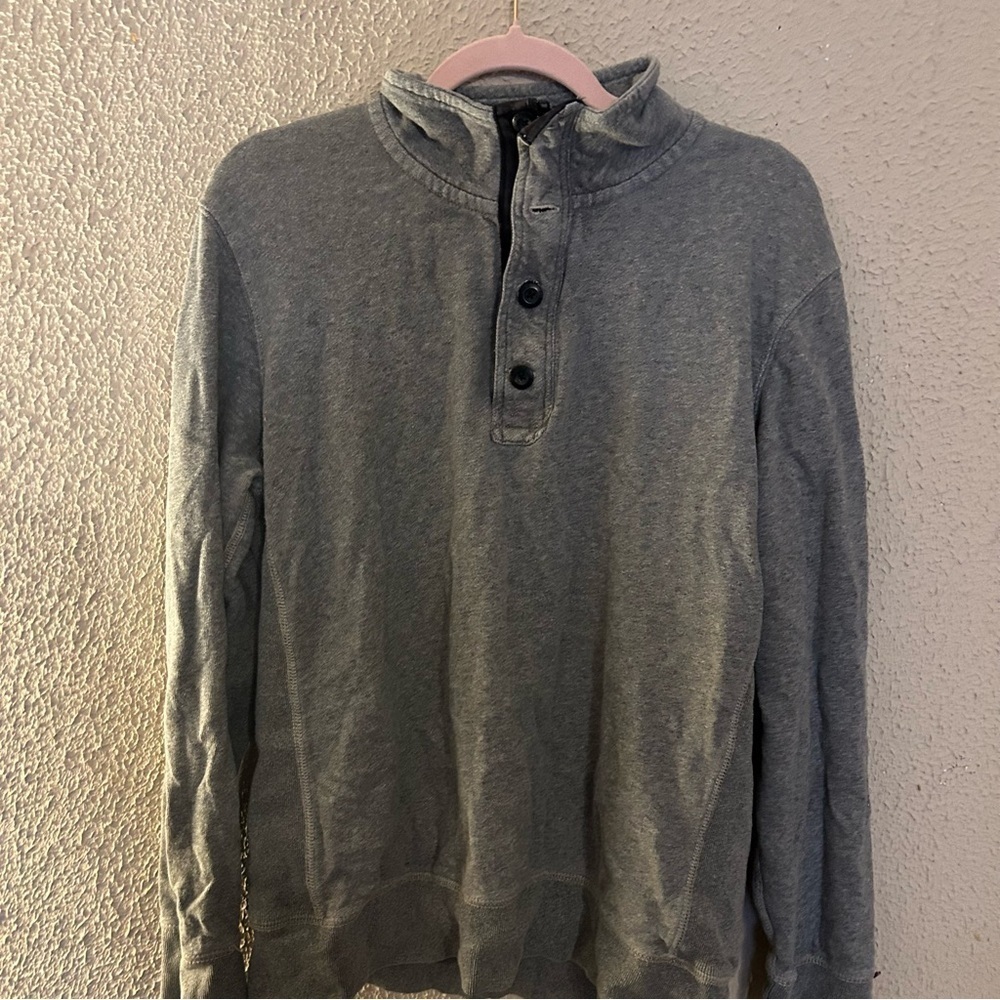 American Eagle Athletic Fit Men's Collared Sweater Size M Winter Business Casual